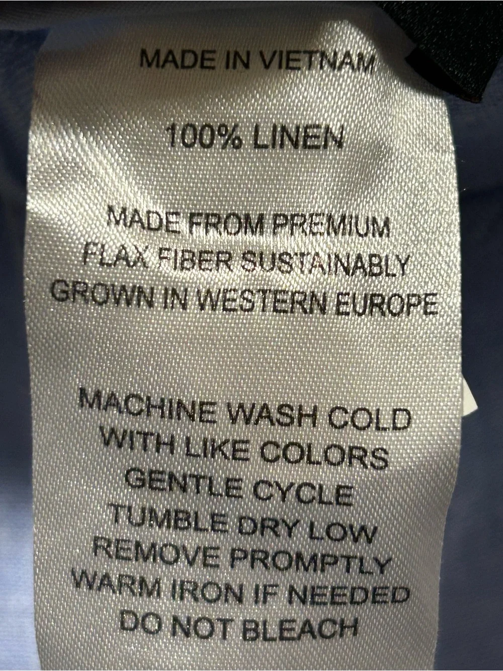 Quince 100% European Linen Pants in French Blue , Large